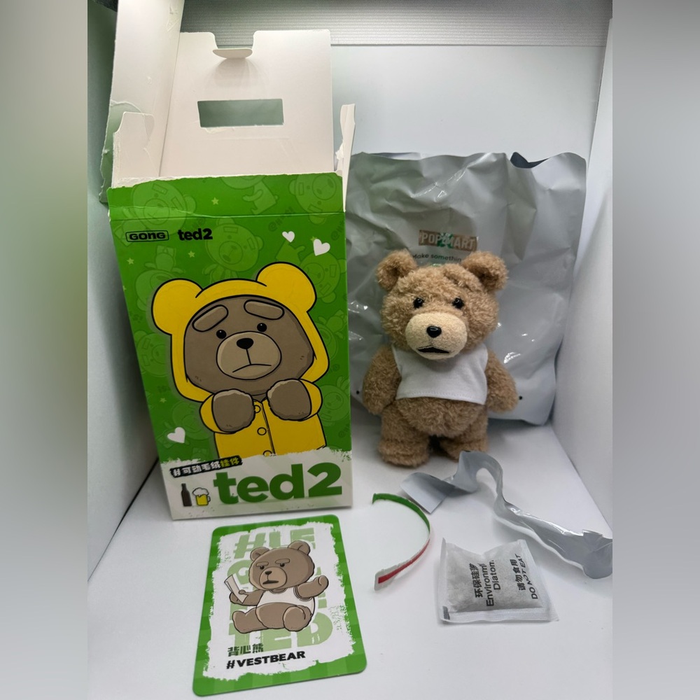 Pop Mart Ted 2 Vest Bear